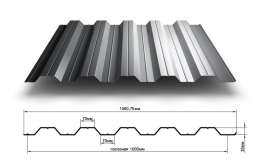Профнастил оцинкованный (С35)